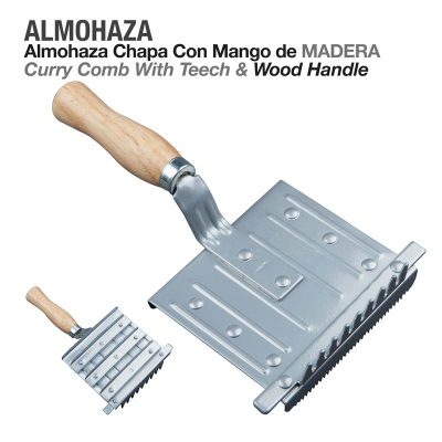 Almohaza de Chapa con Mango de Madera TH-5026-1
