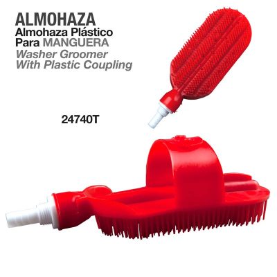 Almohaza de Plástico para Manguera 24710T con Asa Regulable