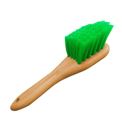 Cepillo Effol Hoof Brush para Limpiar Cascos con Mango de Madera