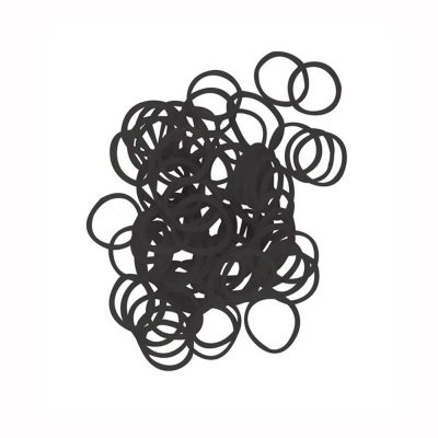 Gomas para Crines de Caballo 41246 Pack 500 Unidades