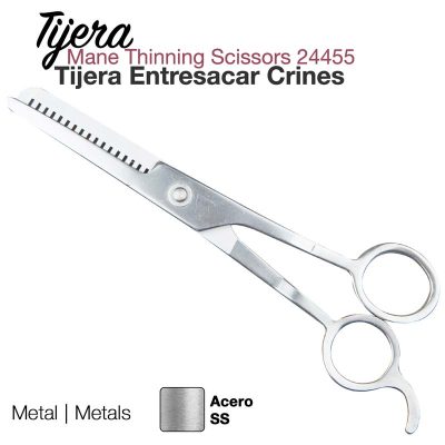 Tijera Entresacar Crines Inoxidable 24455