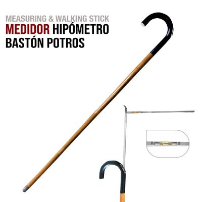 Medidor Hipómetro Bastón para Potros hasta 180 cm