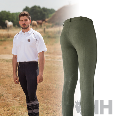 Pantalón de Montar HH Lyon Hombre Oliva