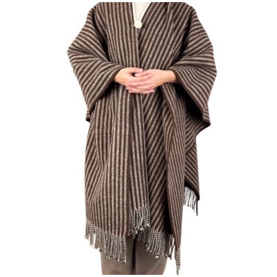 PONCHO ROCIERO DE LANA ECO