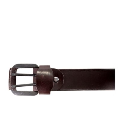 CINTURON DE VAQUETILLA 2 PINCHOS MARRON